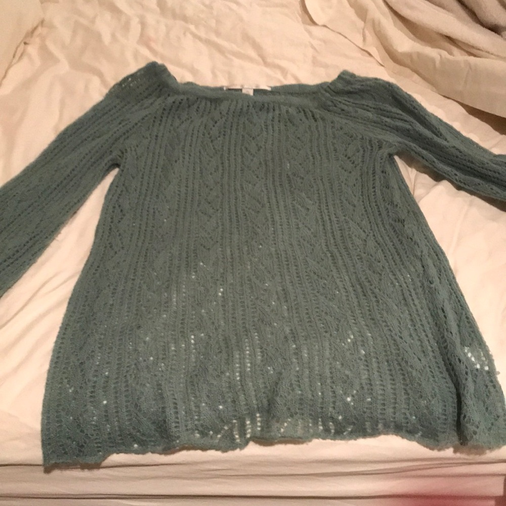 Lauren Conrad Mint sweater ! Only wore once !